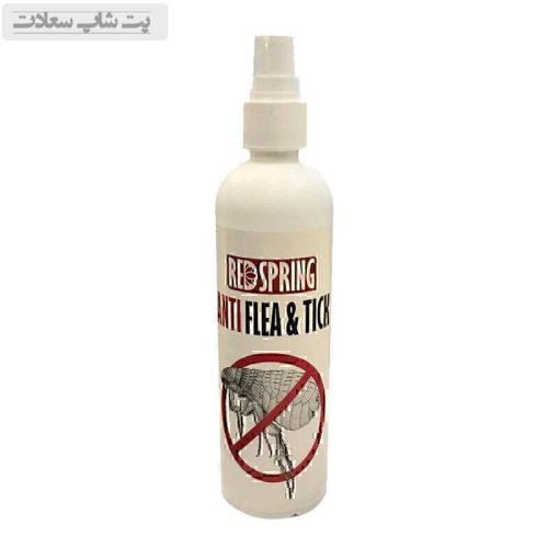 اسپری ضد کک و کنه و سایر انگل ها سگ و گربه رداسپرینگ Redspring Anti Flea & Tick Spray حجم 300 میلی لیتر