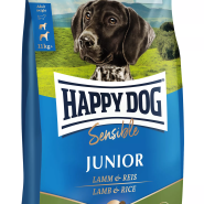 غذای خشک جونیورهپی داگ حاوی مرغ، سالمون و سیب زمینی وزن ۴ کیلوگرم