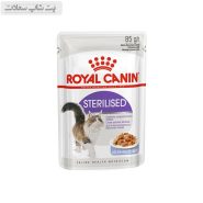 پوچ گربه عقیم شده رویال کنین در ژله Royal Canin Pouch Sterilised in Jelly وزن 85 گرم