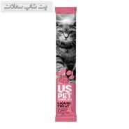 بستنی گربه یو اس پت طعم مرغ و سیب