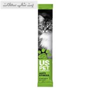 قیمت و خرید بستنی گربه یو اس پت مدل آرام بخش با طعم مرغ