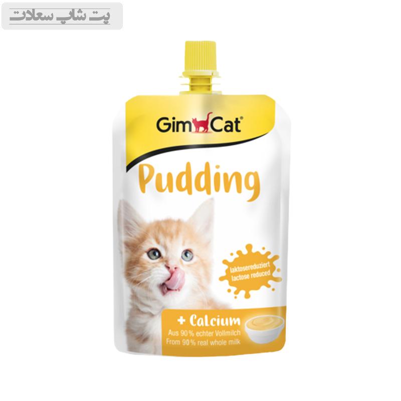 fxxfxvcb تشویقی پودینگ گربه جیم کت GimCat Pudding وزن 150 گرم