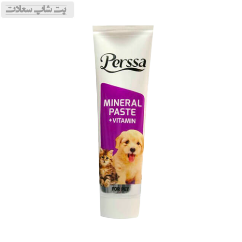 خمیر مینرال سگ و گربه پرسا مدل Mineral And Vitamins وزن 100 گرم