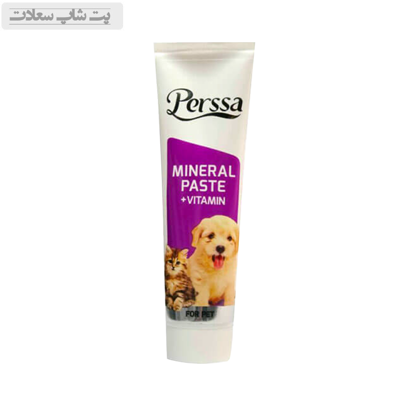 213213546584641313213654 خمیر مینرال سگ و گربه پرسا مدل Mineral And Vitamins وزن 100 گرم