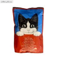 پوچ گربه فلیکس با طعم گوشت در ژله Felix Beef in Jelly وزن 85 گرم