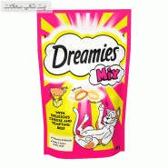 تشویقی گربه دریمیز با طعم گوشت و پنیر Dreamies Cat Snack with Cheese & Beef وزن 60 گرم
