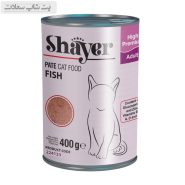 کنسرو غذای گربه با طعم ماهی شایر Shayer Pate With Fish وزن 400 گرم