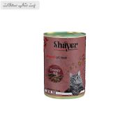 کنسرو غذای گربه شایر چانکی با طعم گوشت