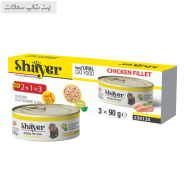 کنسرو غذای گربه با طعم فیله مرغ شایر