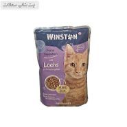 پوچ گربه وینستون با طعم ماهی سالمون در ژله گیاهی