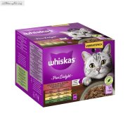 پوچ گربه ویسکاس با طعم کلاسیک Whiskas Pouch Classic Selection مجموعه 24 عددی