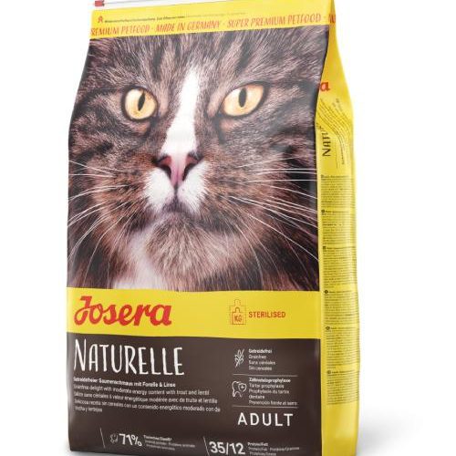 غذای خشک گربه عقیم شده جوسرا مدل نیچرله Josera Naturelle وزن 1 کیلوگرم (فله ای)