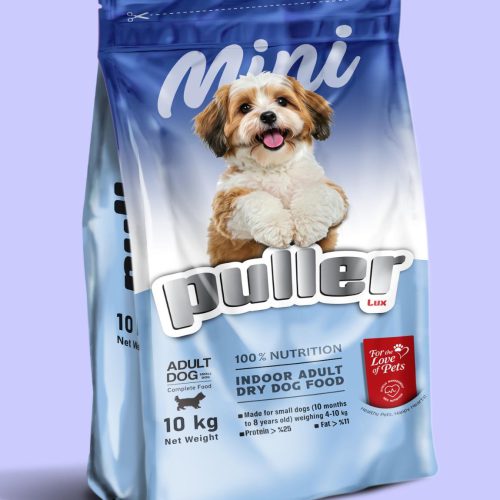 غذای خشک سگ کوچک بالغ پولر Puller Small Adult Dog وزن 2 کیلوگرم