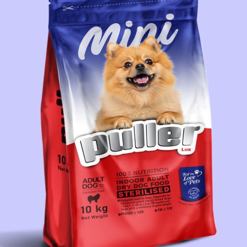 غذا خشک سگ عقیم شده پولر Puller Sterilised Dog Food وزن 10 کیلوگرم