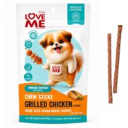 تشویقی سگ لاومی طعم مرغ گریل شده Love Me Grilled Chicken وزن 60 گرم