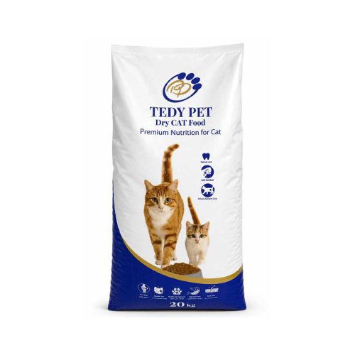 غذای خشک گربه فیدار مدل تدی پت Fidar Premium Nutrition وزن 1 کیلوگرم (فله ای)